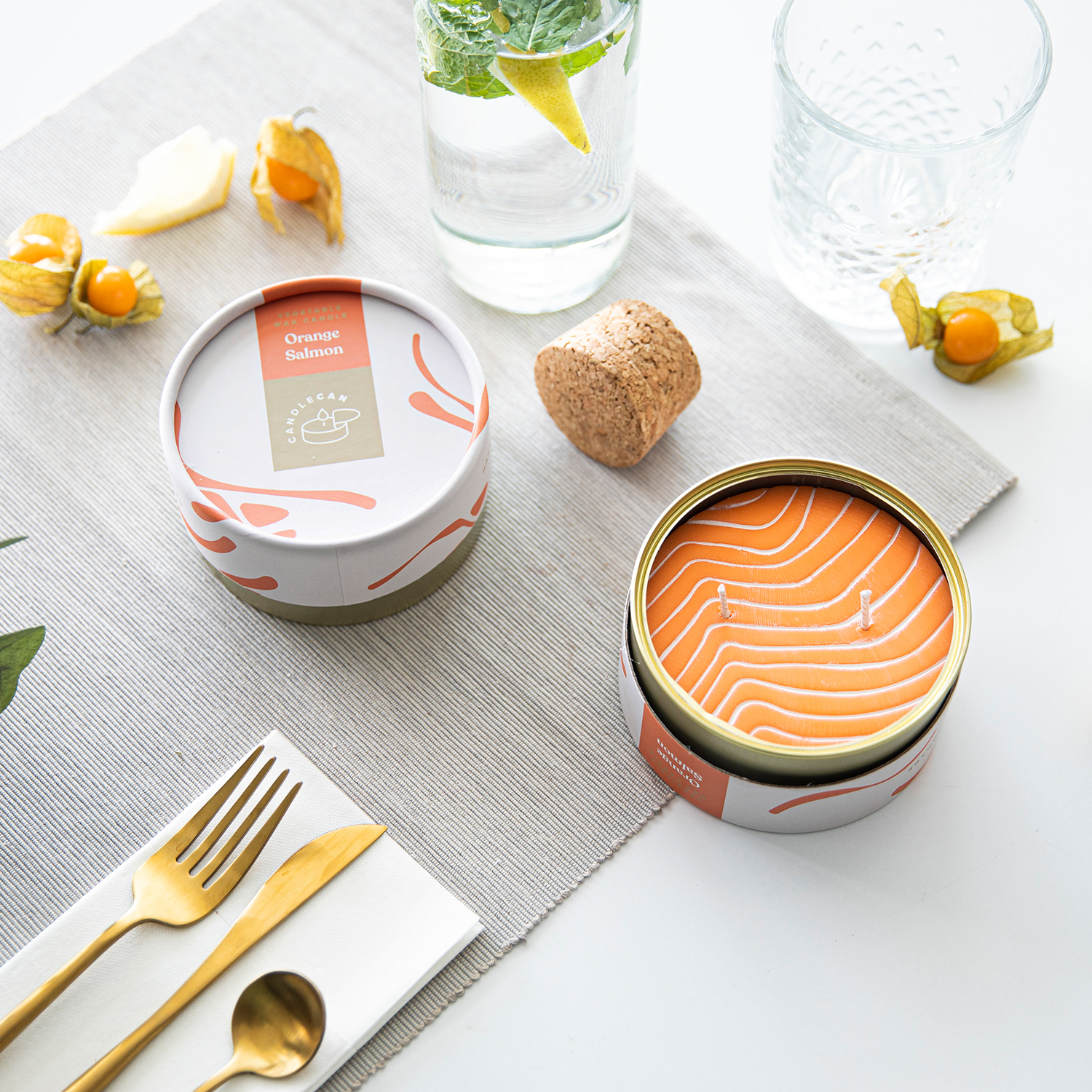 Orange Salmon kvapioji žvakė