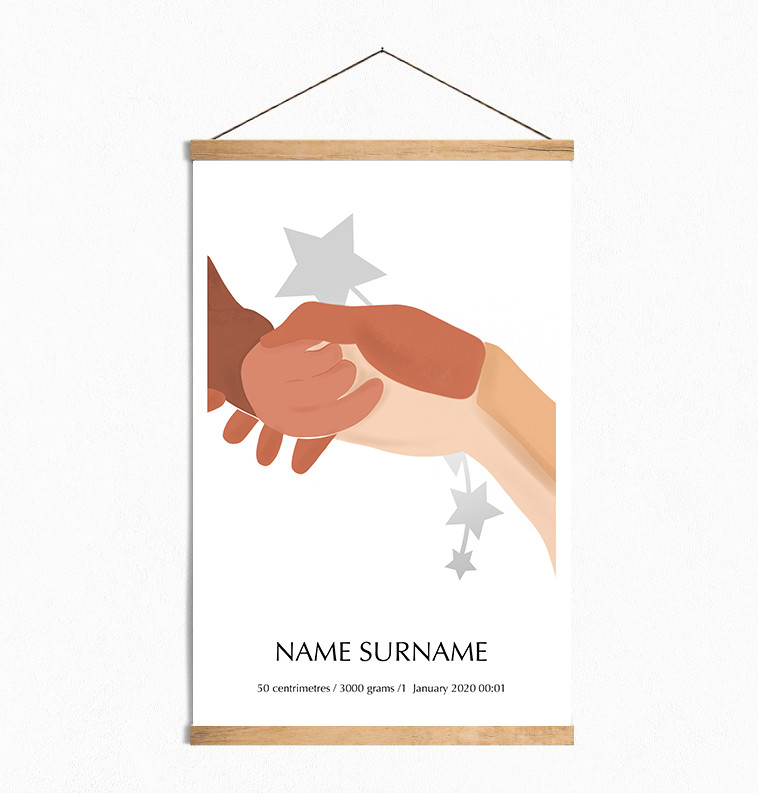 Personalizuotas Posteris 30 x 40 cm