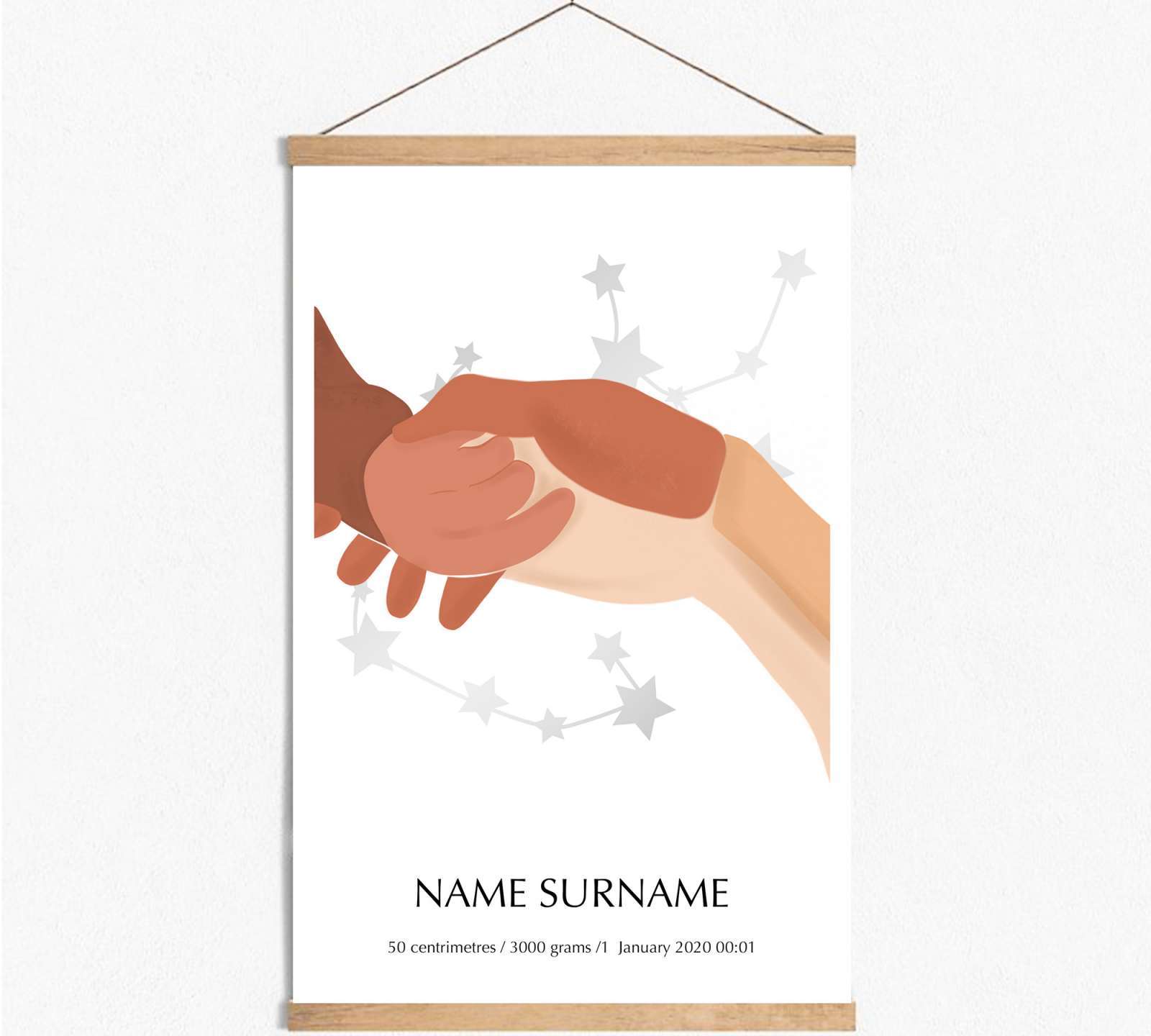 Personalizuotas Posteris 30 x 40 cm