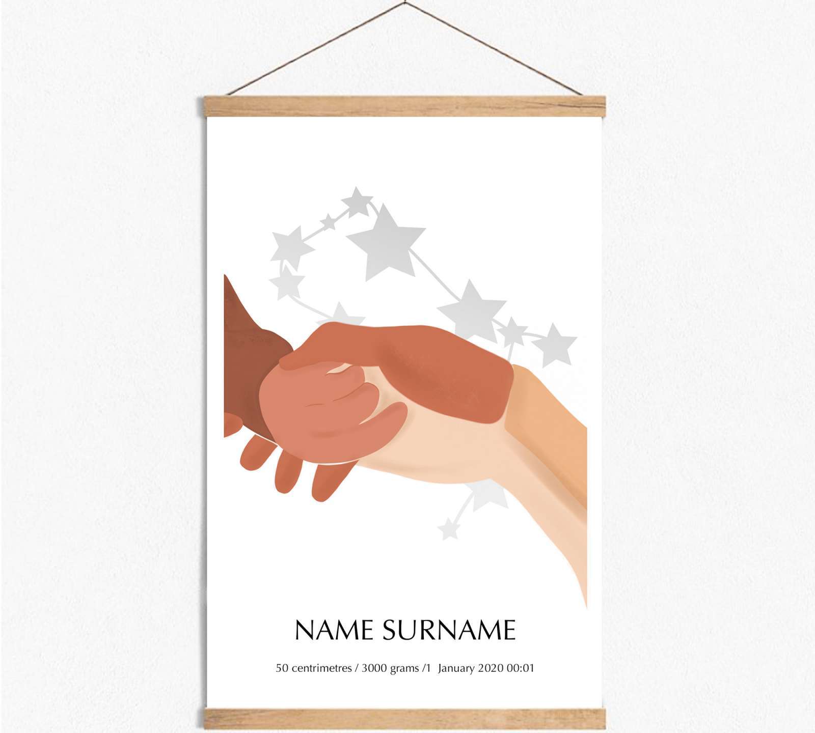 Personalizuotas Posteris 30 x 40 cm