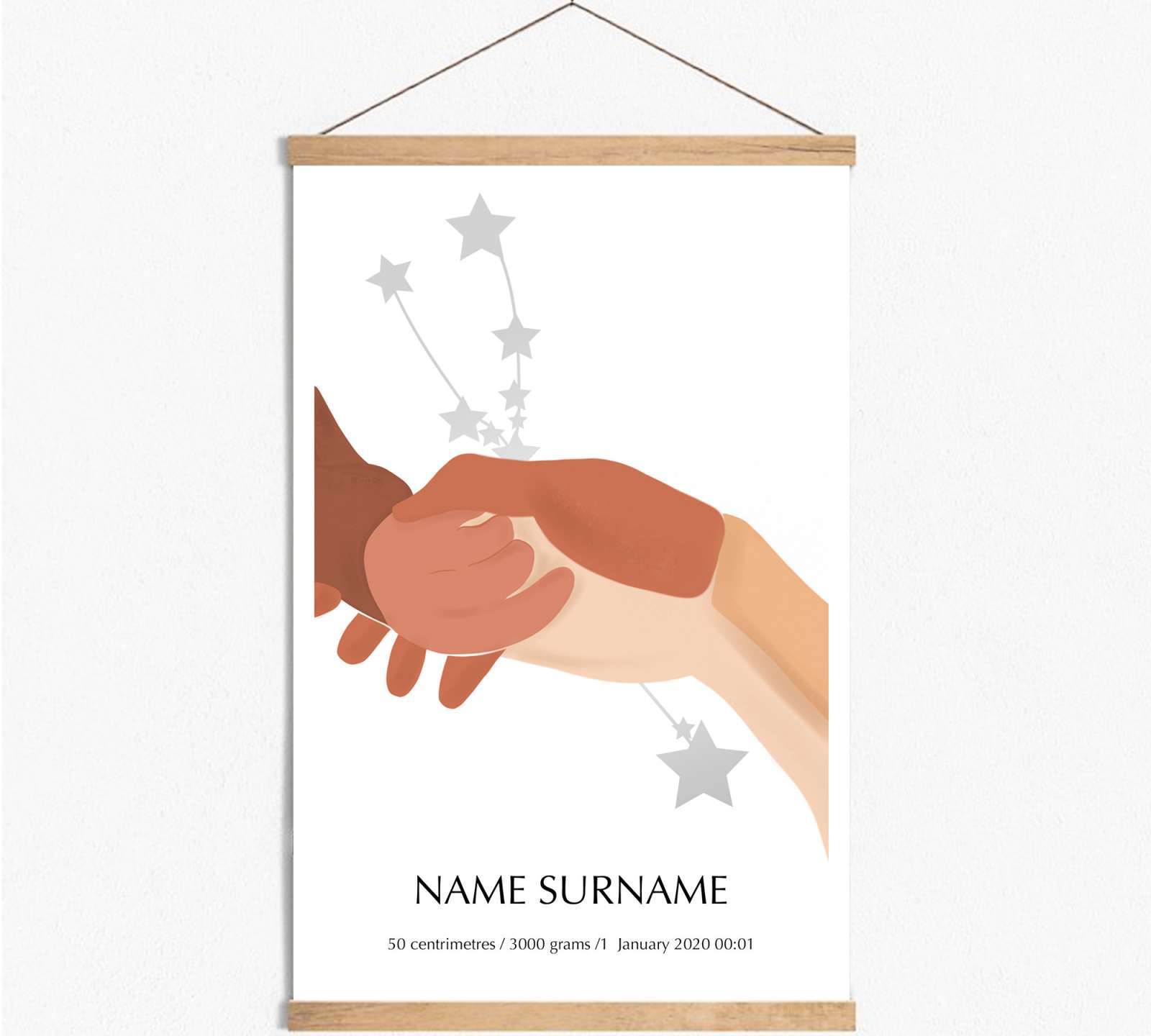 Personalizuotas Posteris 30 x 40 cm