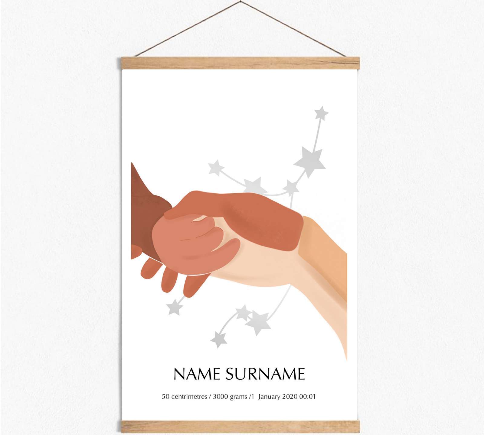 Personalizuotas Posteris 30 x 40 cm
