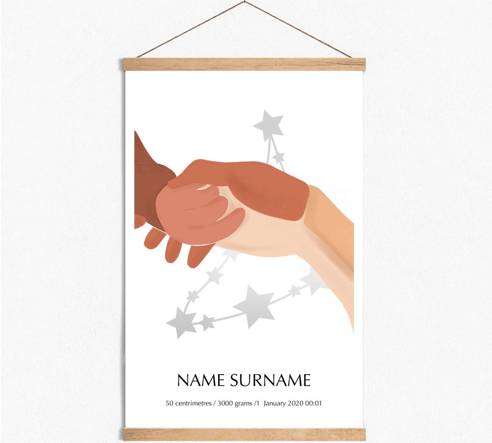 Personalizuotas Posteris 30 x 40 cm