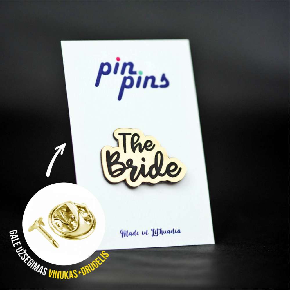 The Bride Nuotaka Jaunoji Pin ženkliukas