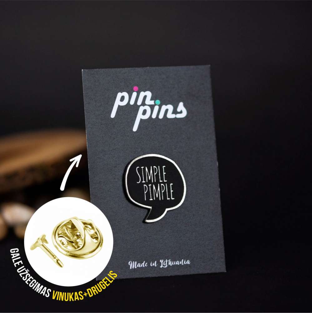 Simple Pimple - Pin ženkliukas