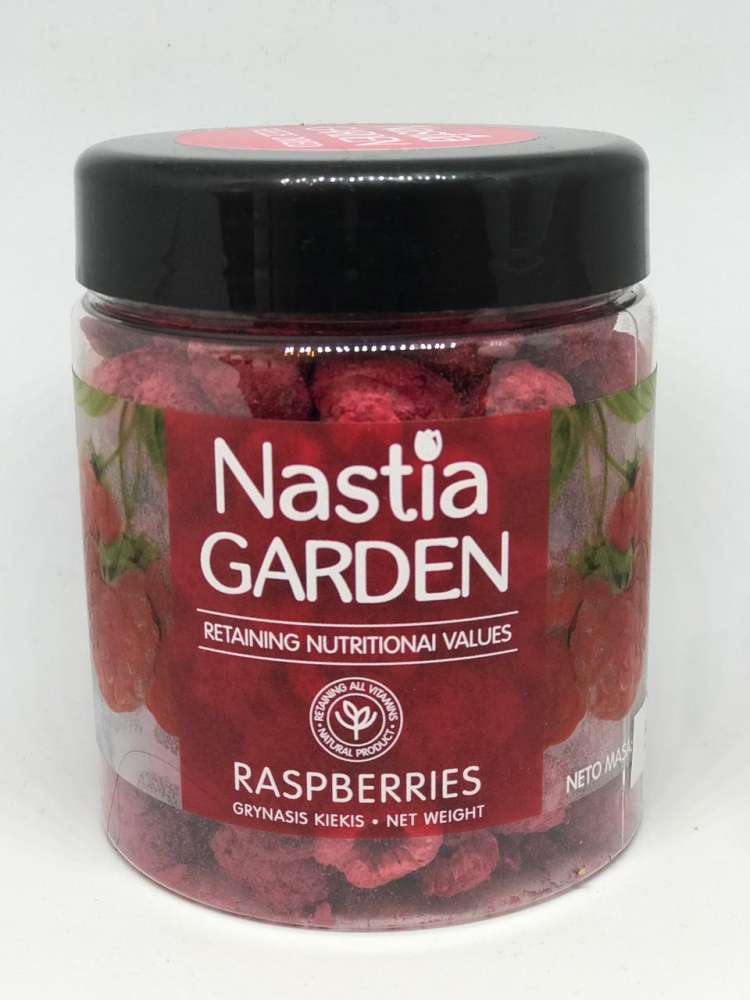 Liofilizuotos avietės Nastia garden 50 gr