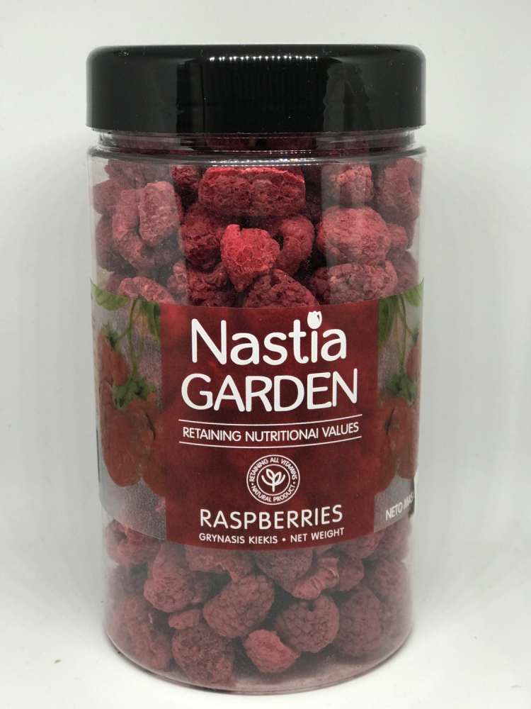 Liofilizuotos avietės Nastia garden 100 gr
