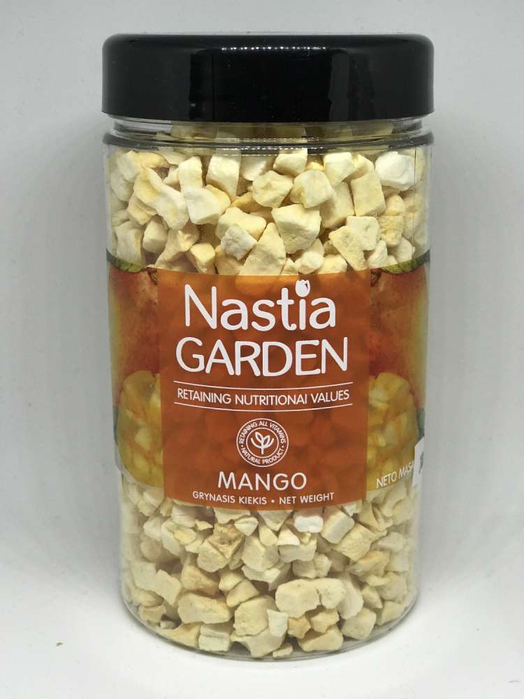 Liofilizuotas mango Nastia garden 100 gr