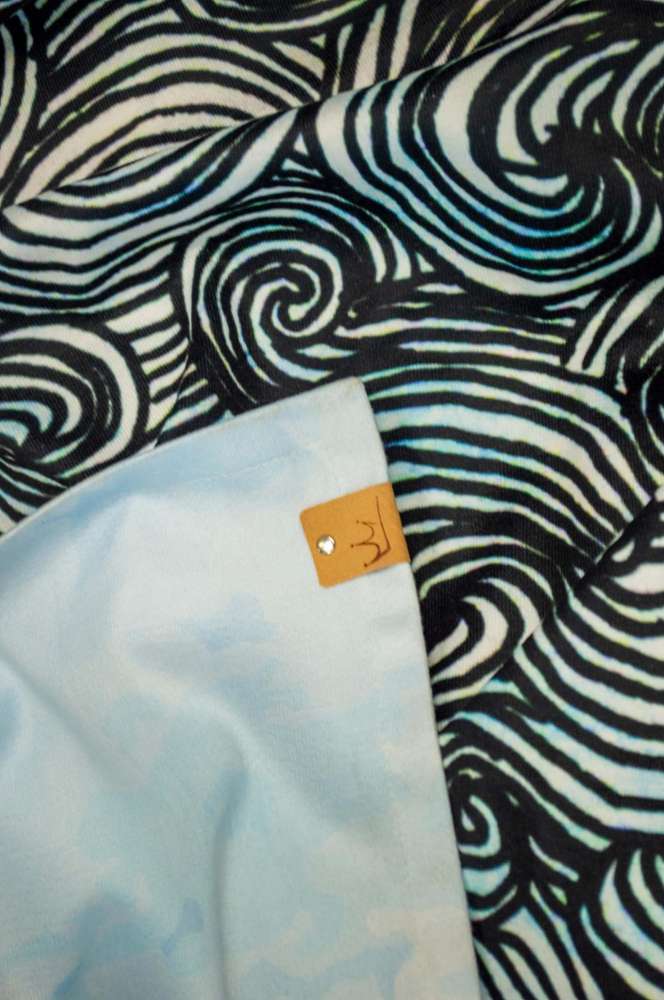 Vardinis rankšluostis su KALĖDŲ SENELIU (S, L, XL)
