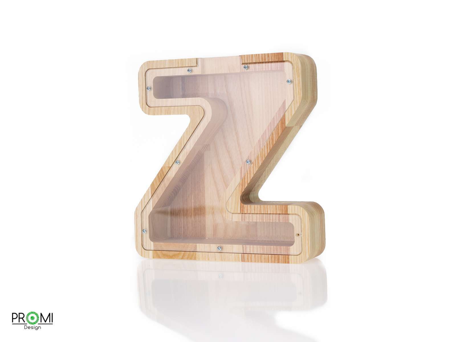 Medinė taupyklė raidė „Z“