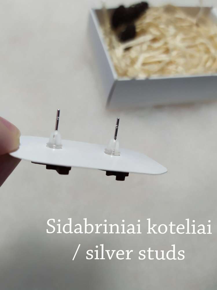 Auskarai Mamos dienai „Žibutės“