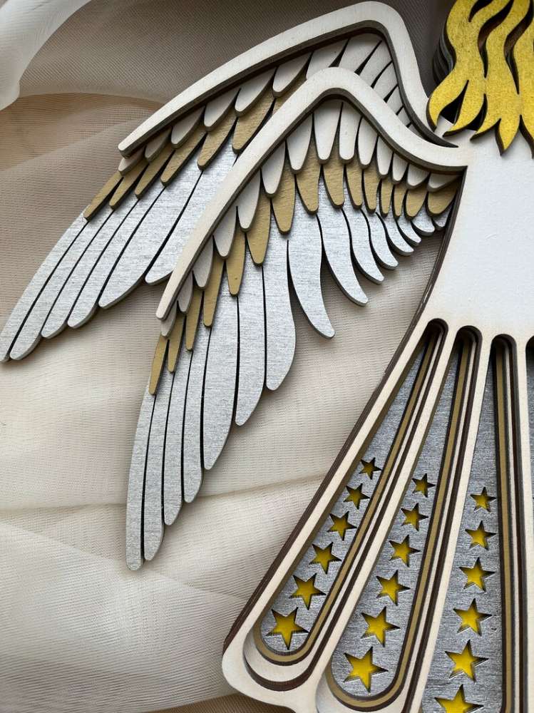 Pakabinama dekoracija-angelas