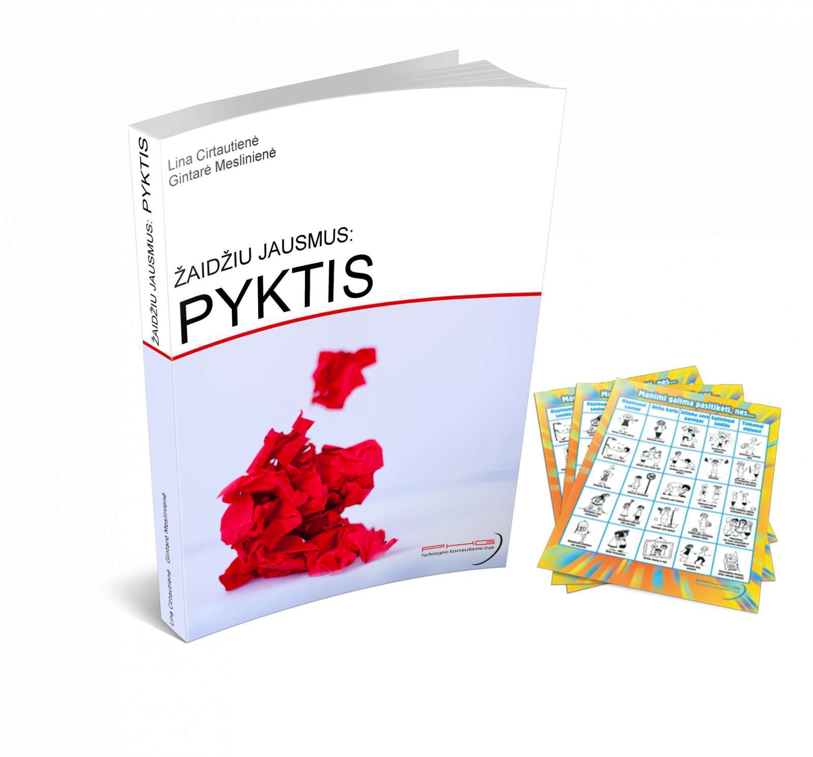 Knyga „Žaidžiu jausmus: Pyktis“
