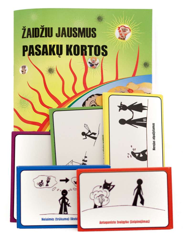 Teksto suvokimo kortos „Pasakų kortos“
