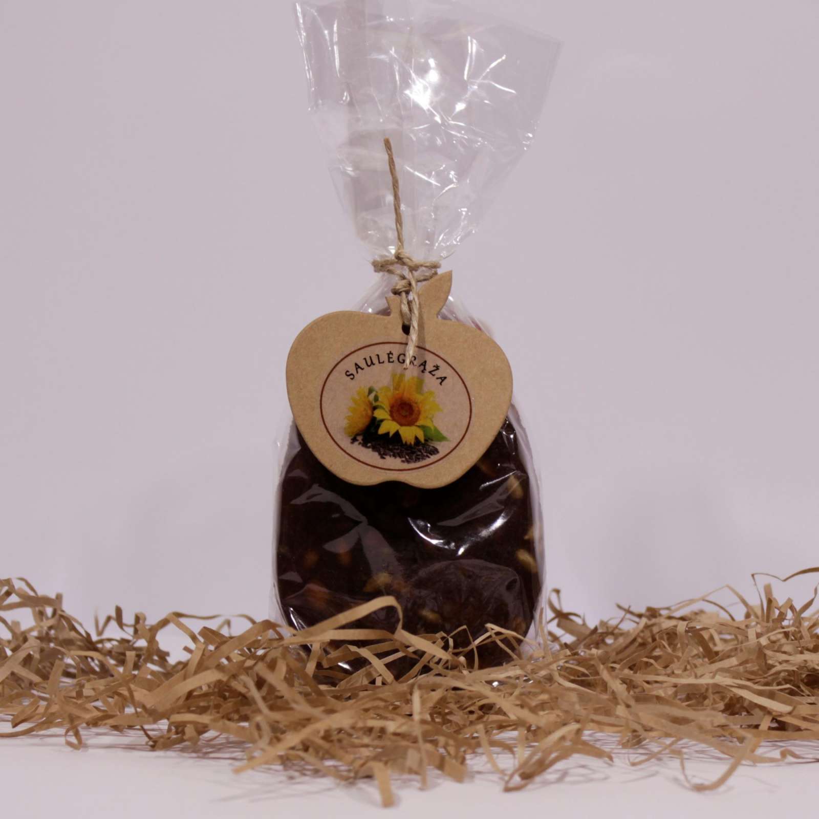 Obuolių sūris su saulėgrąžomis maišelyje, 140 gr.
