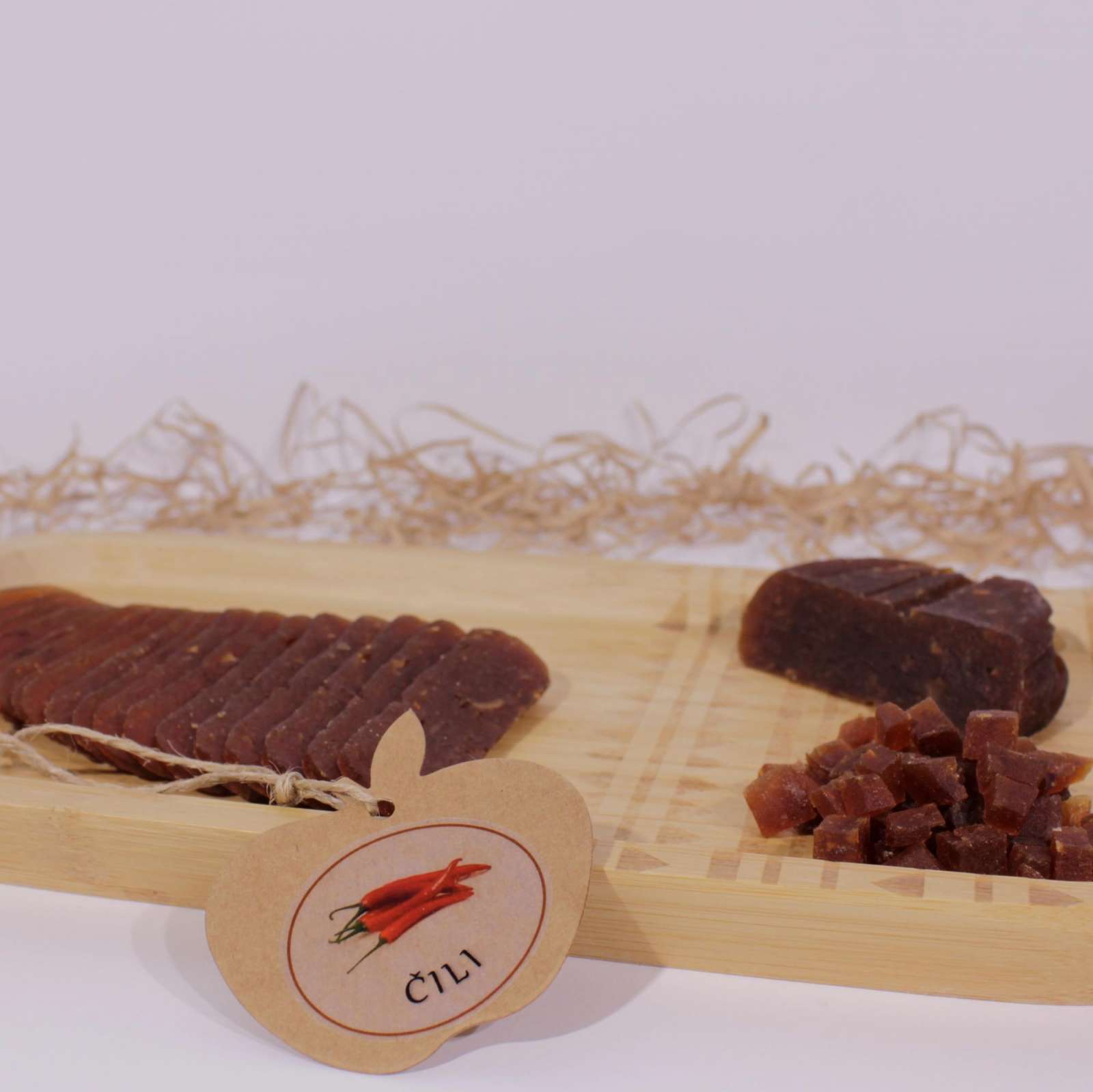 Obuolių sūris su čili maišelyje, 140 gr.