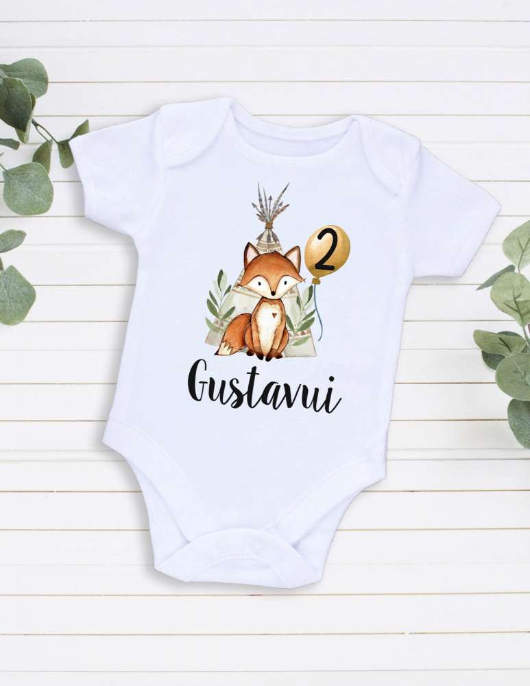 Personalizuotas pirmo gimtadienio smėlinukas „Lapiukas“