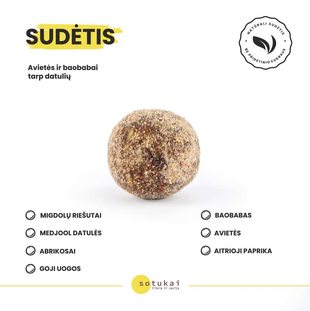 Sotukai „Avietės ir baobabai tarp datulių“ 28 vnt.