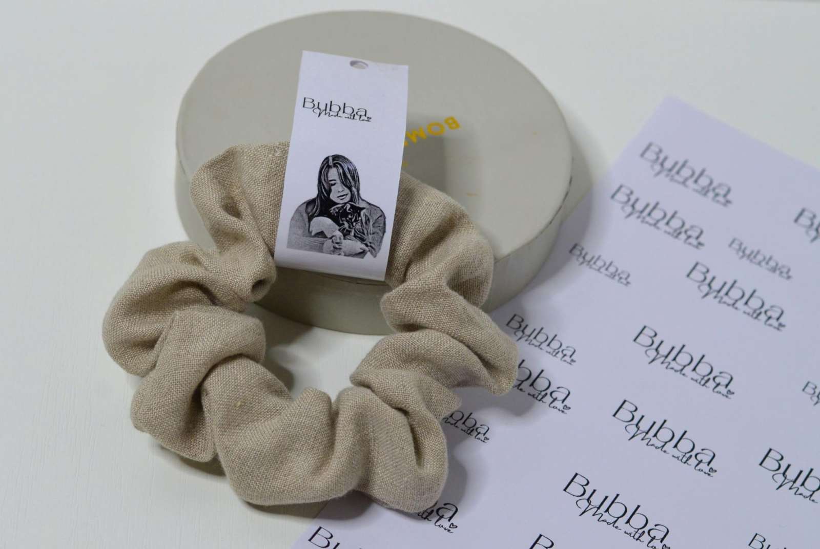 Lininė Plaukų Gumytė, M Dydis