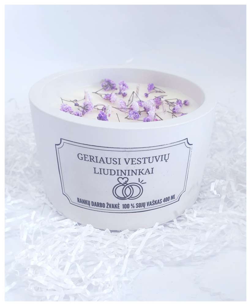 Dovana vestuvių liudininkams „Gėlyčių rojus“