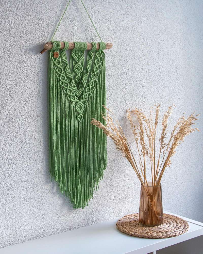 Macrame interjero detalė | Miškas