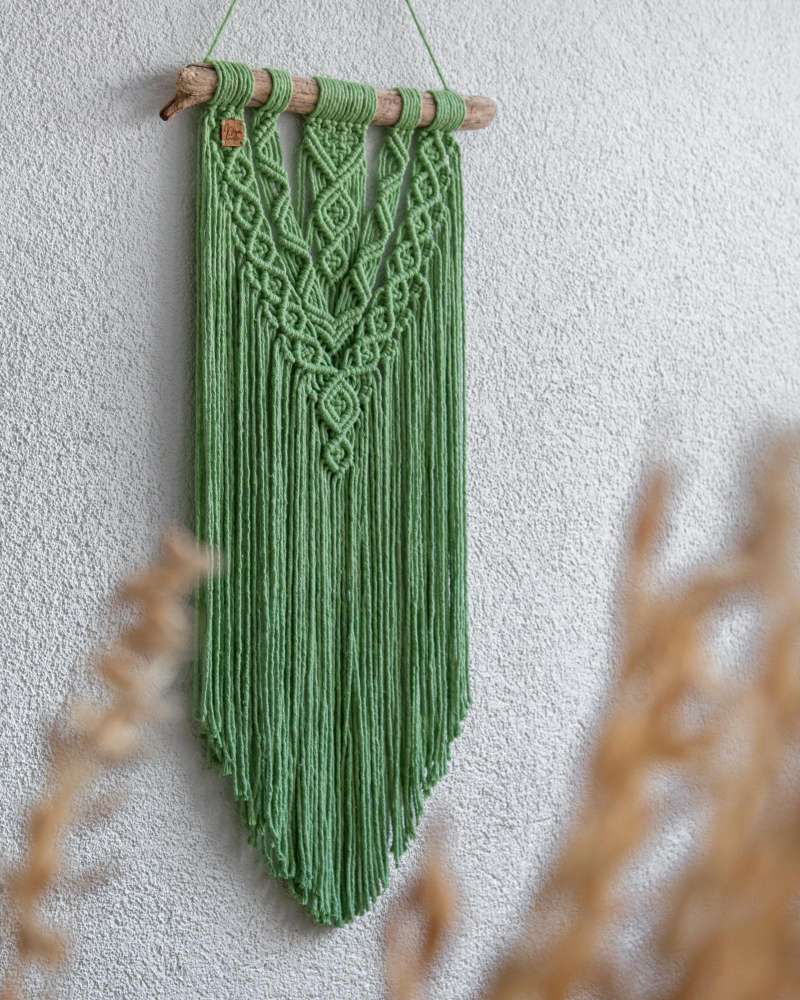 Macrame interjero detalė | Miškas