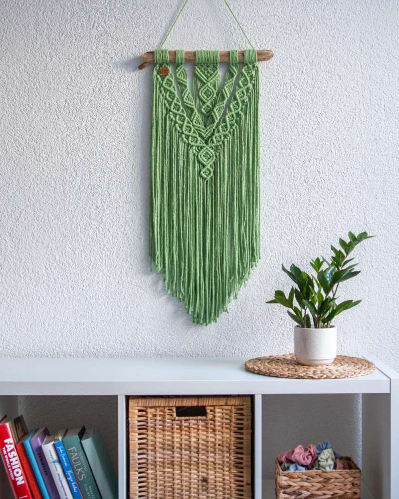 Macrame interjero detalė | Miškas