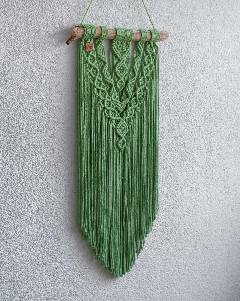 Macrame interjero detalė | Miškas