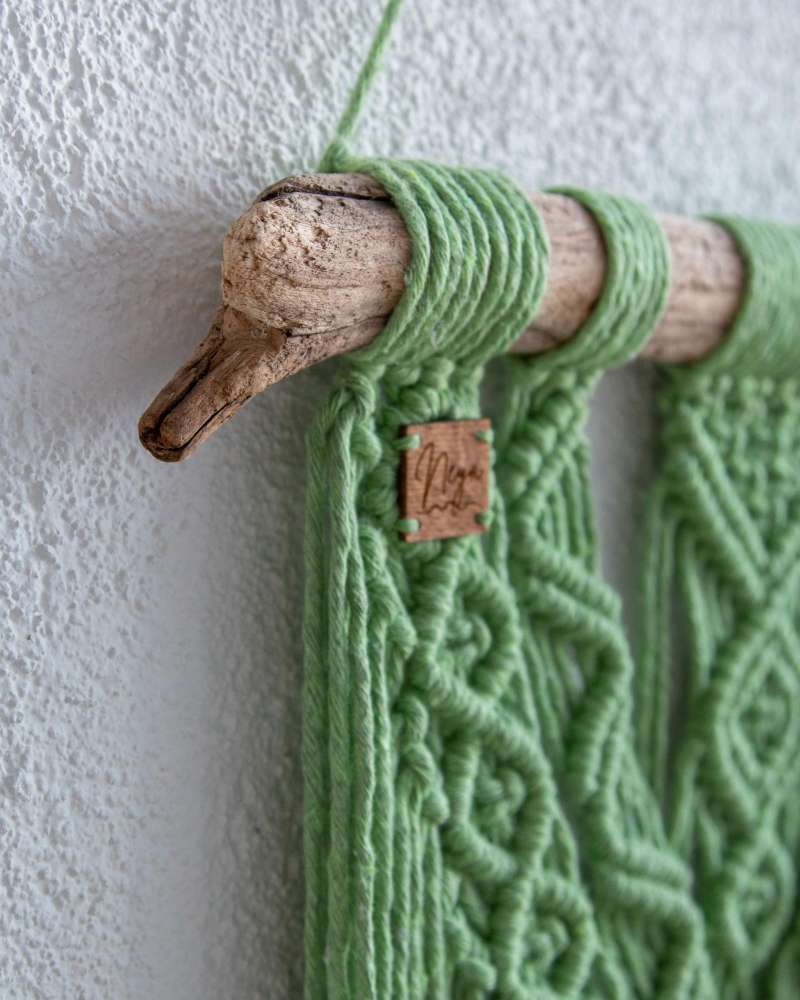 Macrame interjero detalė | Miškas
