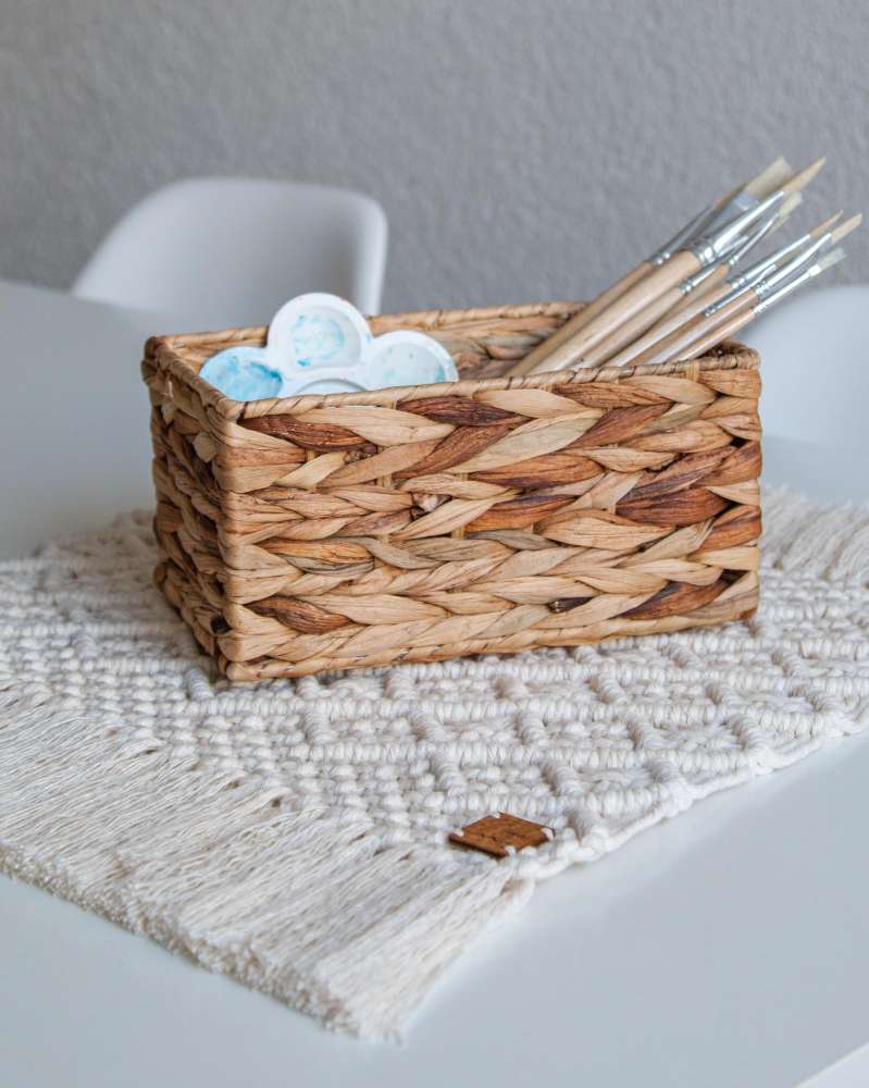 Macrame stalo dekoracija