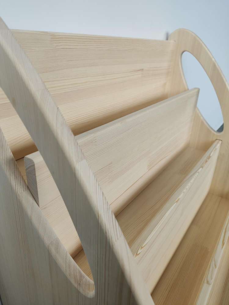 Montessori knygų lentyna MIDI