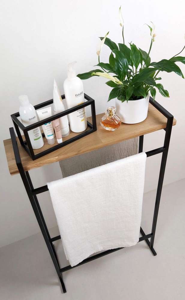 Rankšluosčių laikiklis su lentyna „SPA“