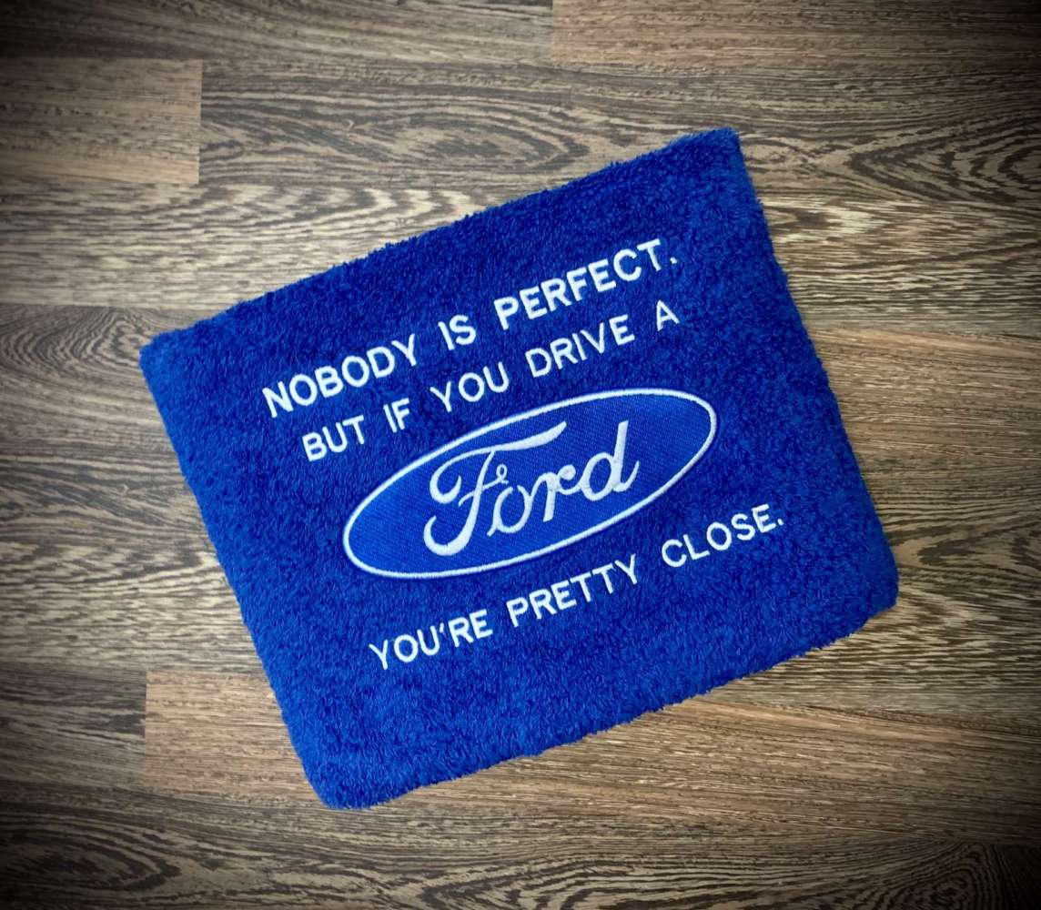 Rankšluostis: Nobody is perfect, but if you drive a Ford you're pretty close