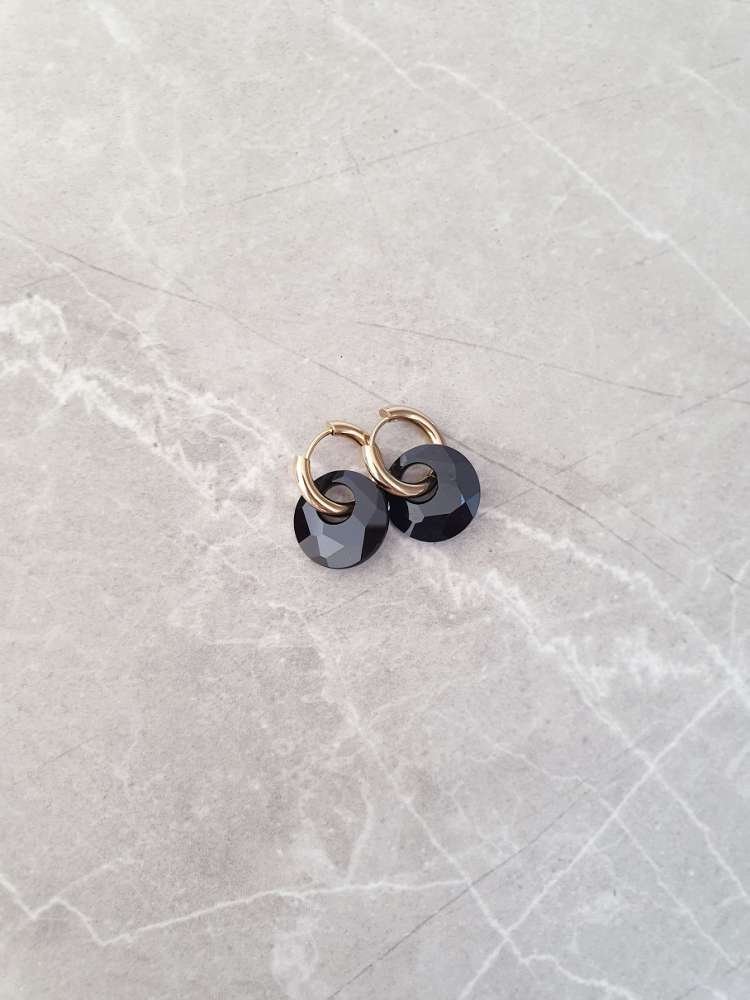 Auskarai su Swarovski kristalais