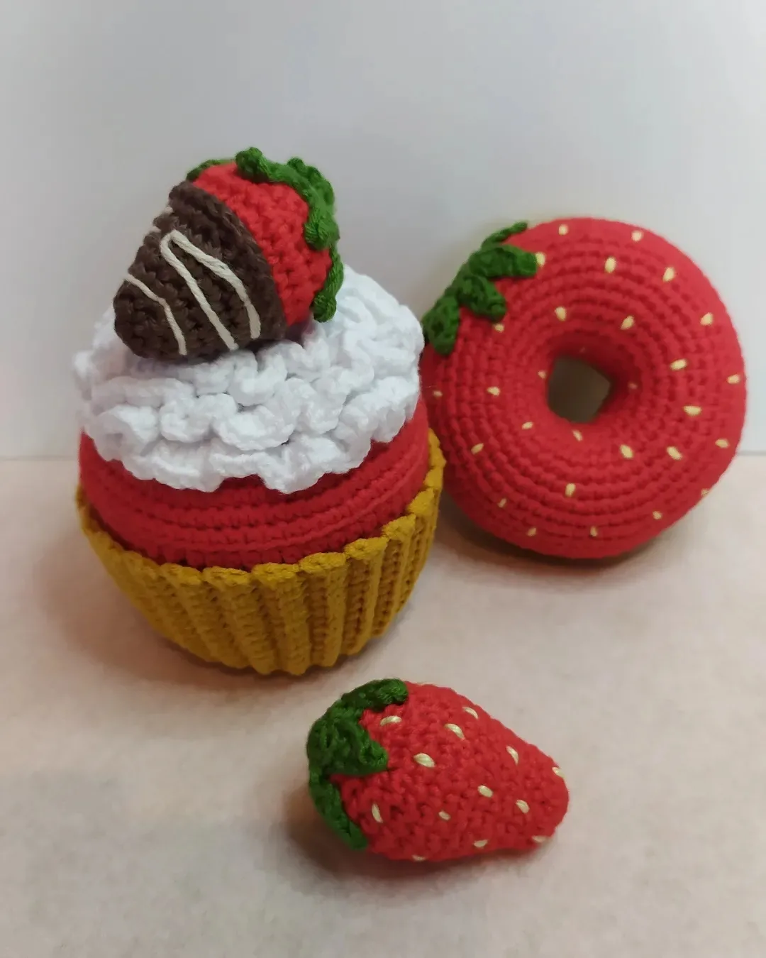 Rinkinys „Braškinis desertas“