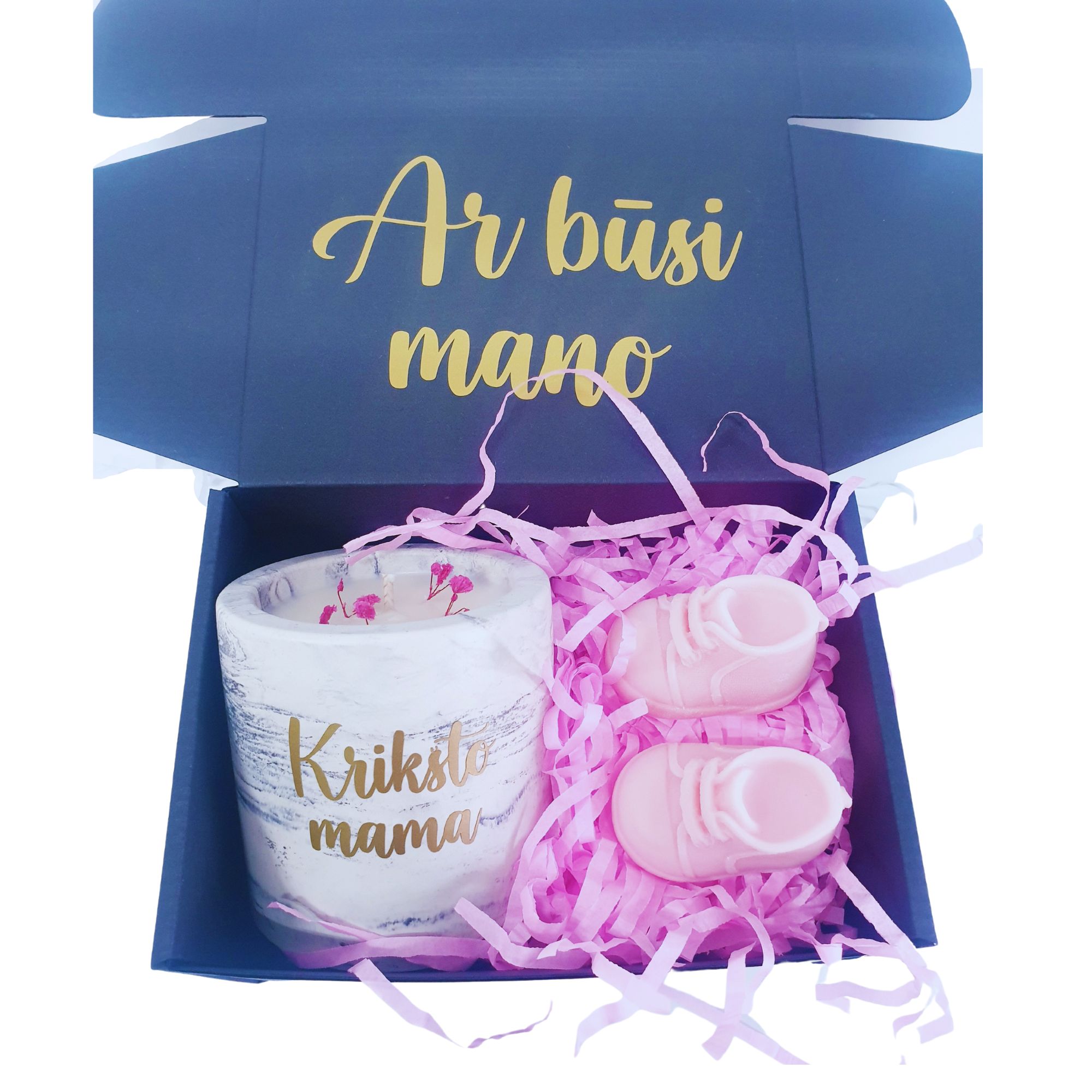 Kvietimas krikšto tėveliams su batukais