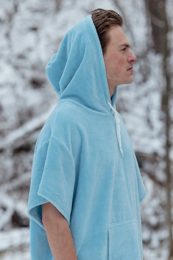 Nordic Eyes suaugusių pončas su bambuku