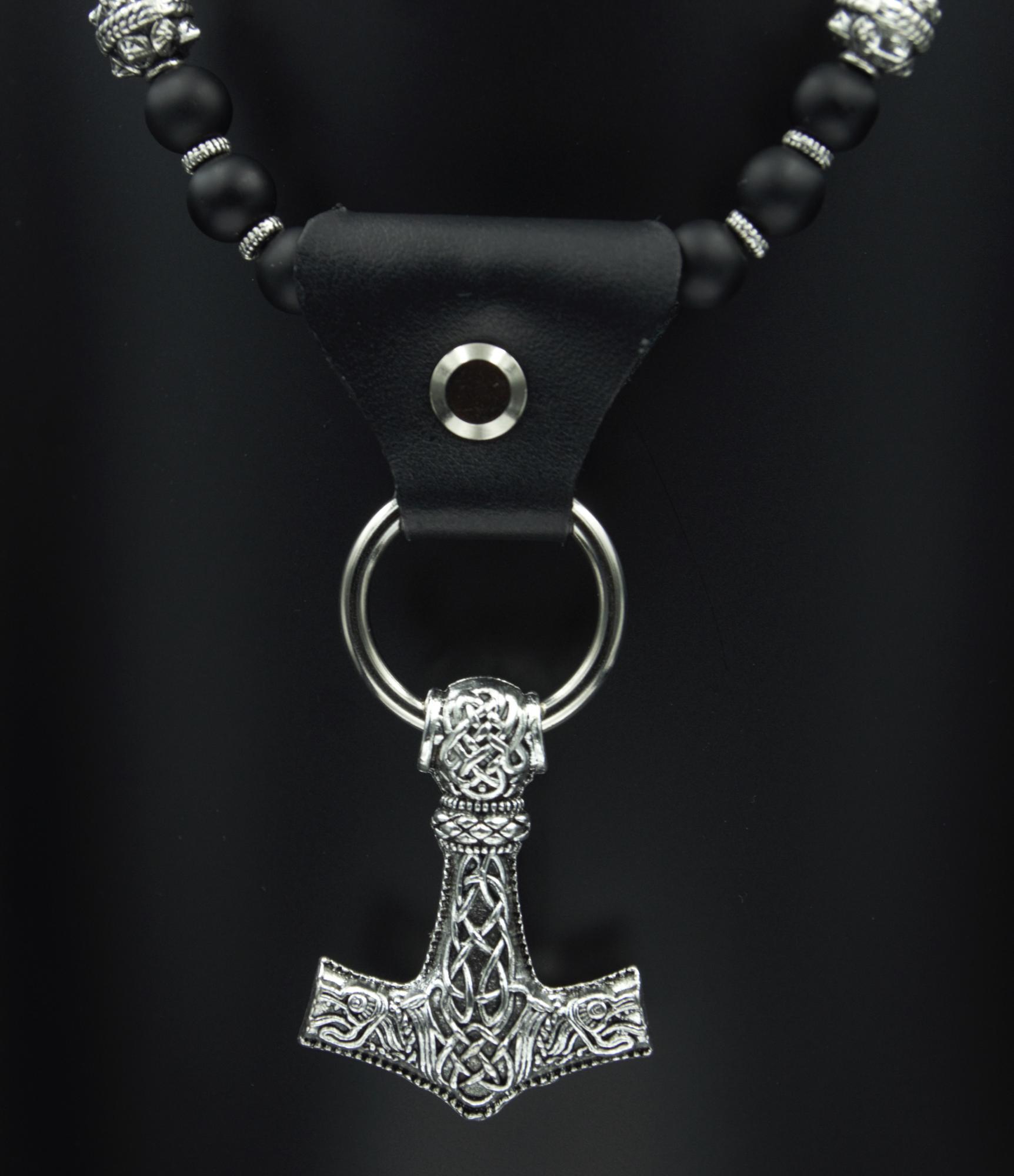 Unisex kaklo papuošalas „Mjölnir“