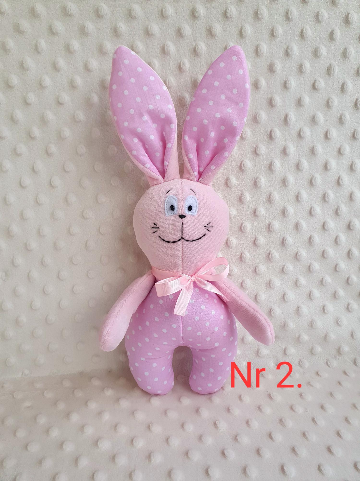 Zuikutis rankų darbo siuvimo, ūgis 30 -32 cm