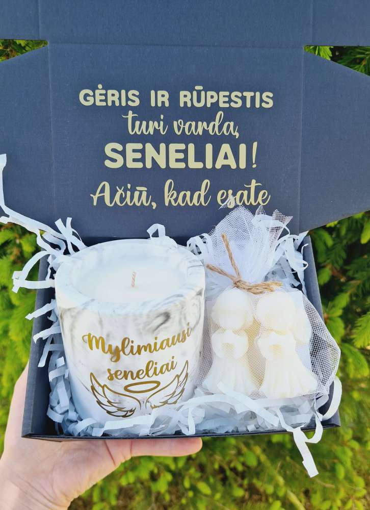 Dovanų rinkinys seneliams „Angeliukai“
