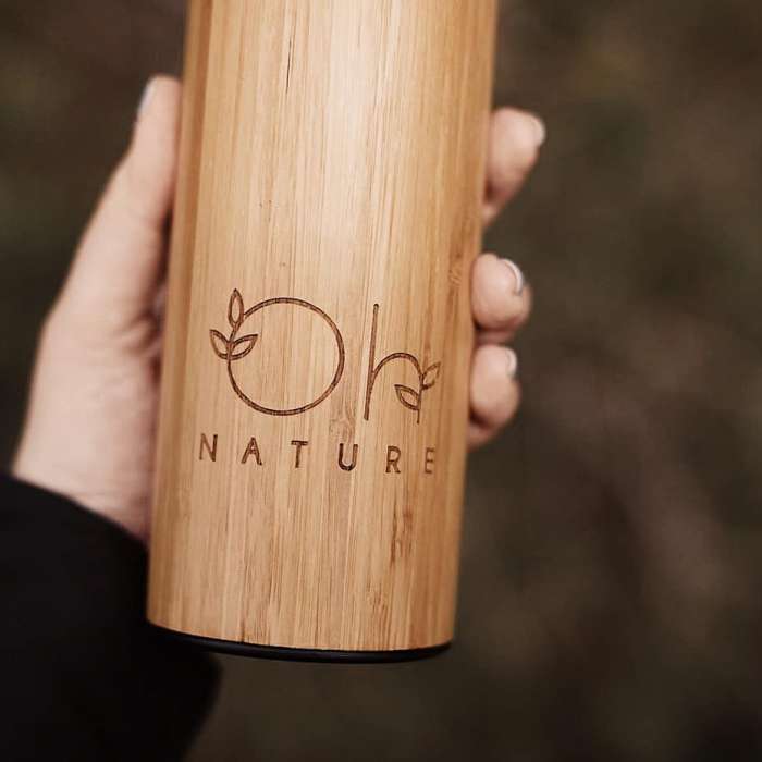 Bambukinė termo gertuvė „Oh Nature“