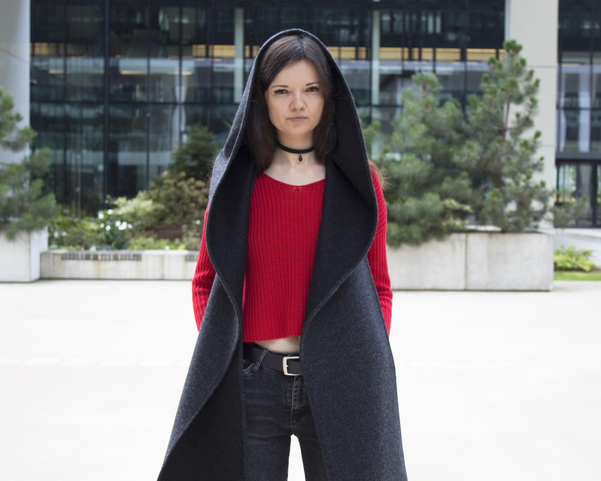 Šalikas gaubtas „Hood scarf “