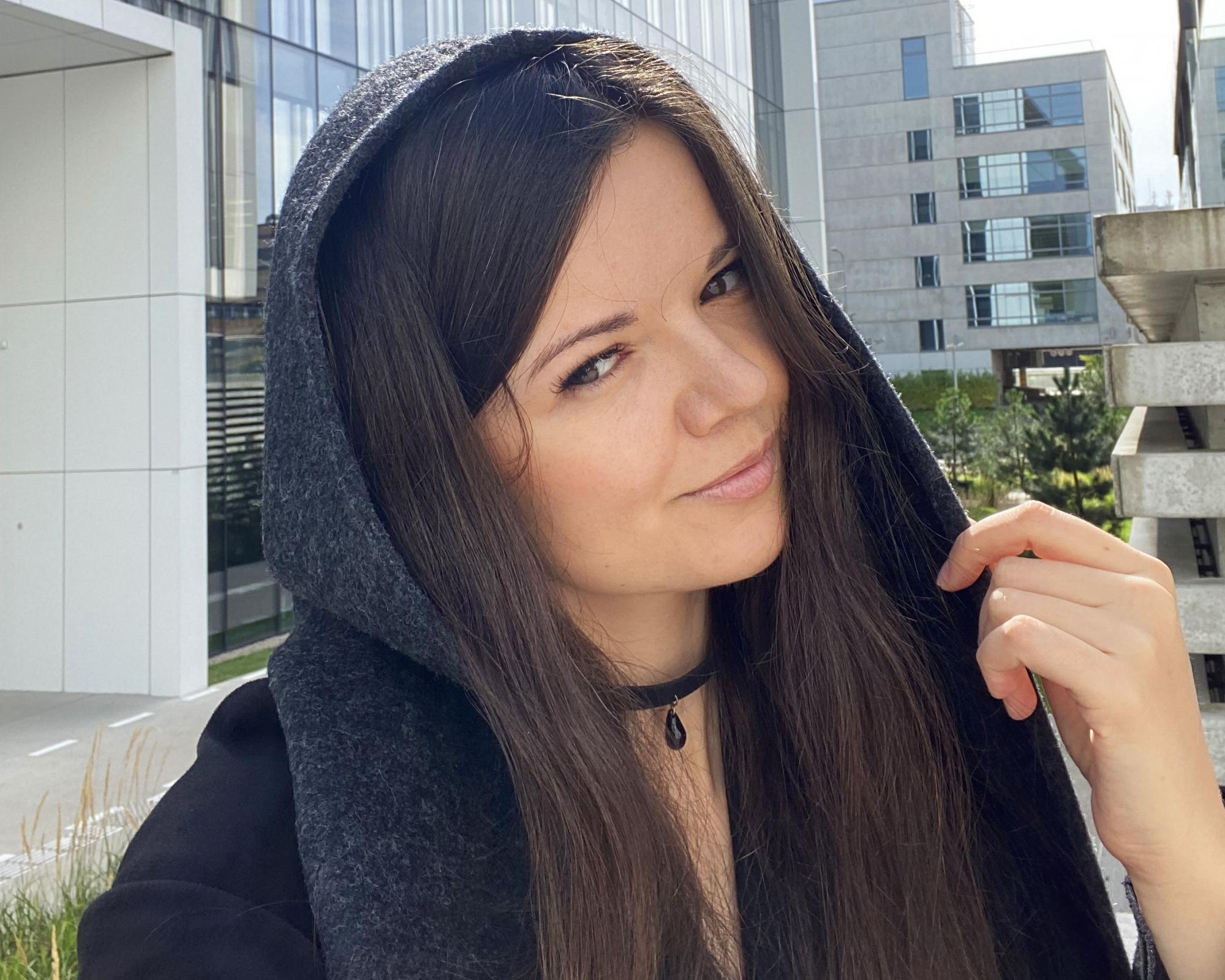 Šalikas gaubtas „Hood scarf “