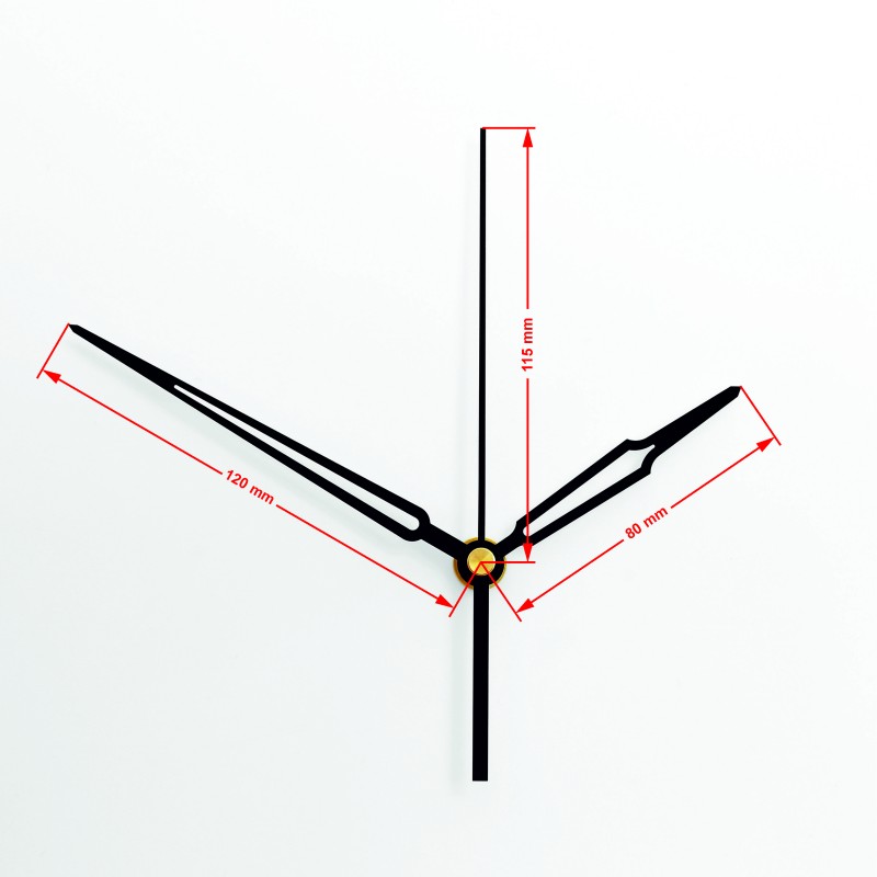 Juodos spalvos rodyklės su mechanizmu 012