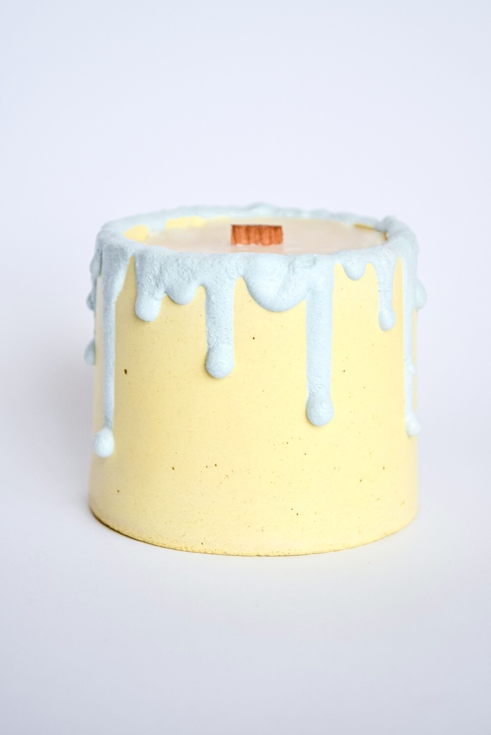 Sojų vaško žvakė SWEET MELT/ betoninė