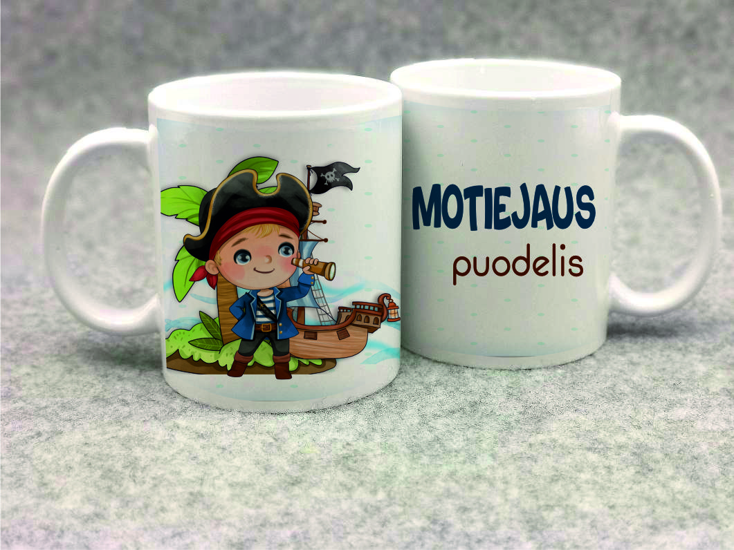 Puodelis „Piratas"