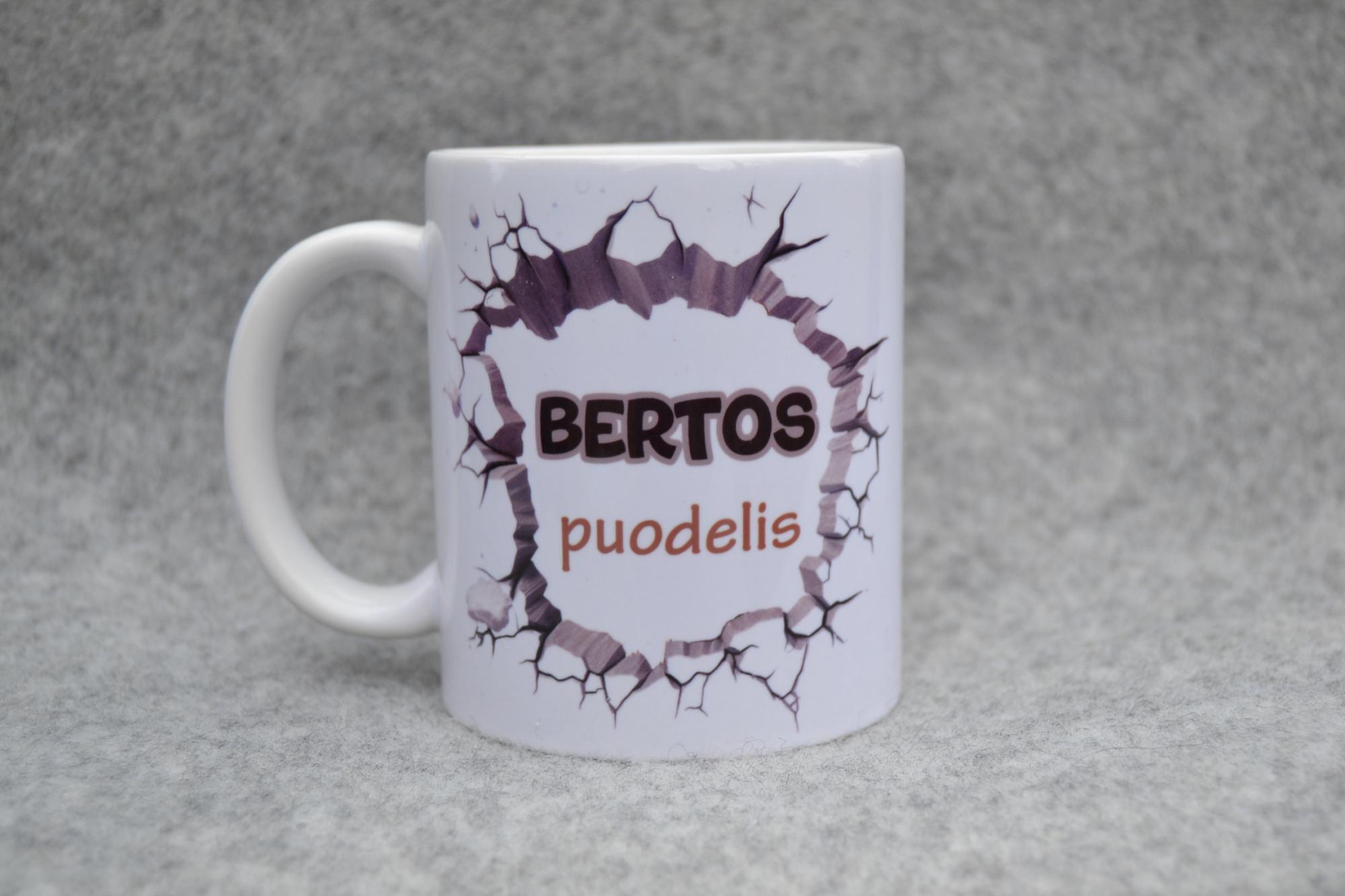Puodelis „Stirniukas"