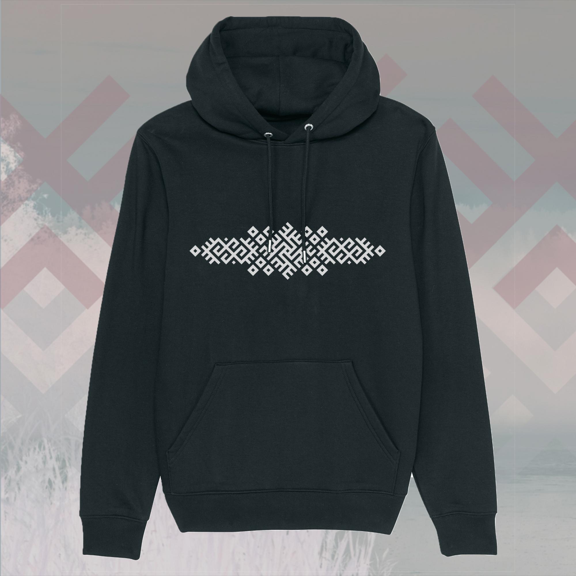 Baltiškų ženklų džemperis: Perkūno kryžius (unisex)