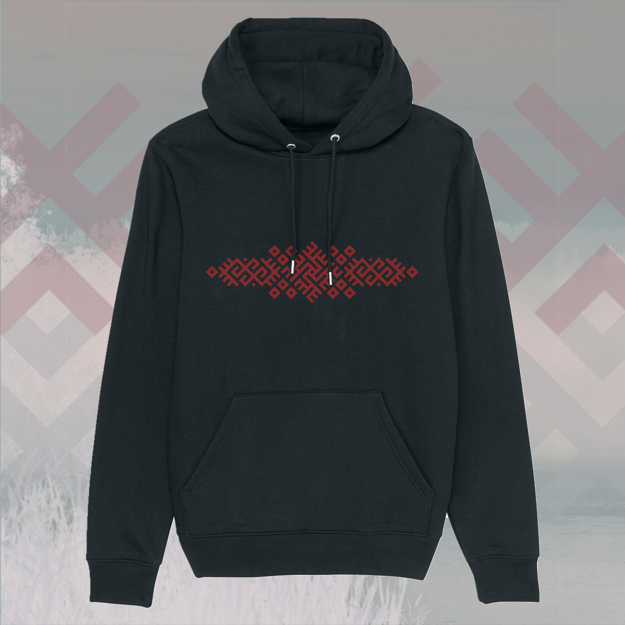 Baltiškų ženklų džemperis: Perkūno kryžius (unisex)