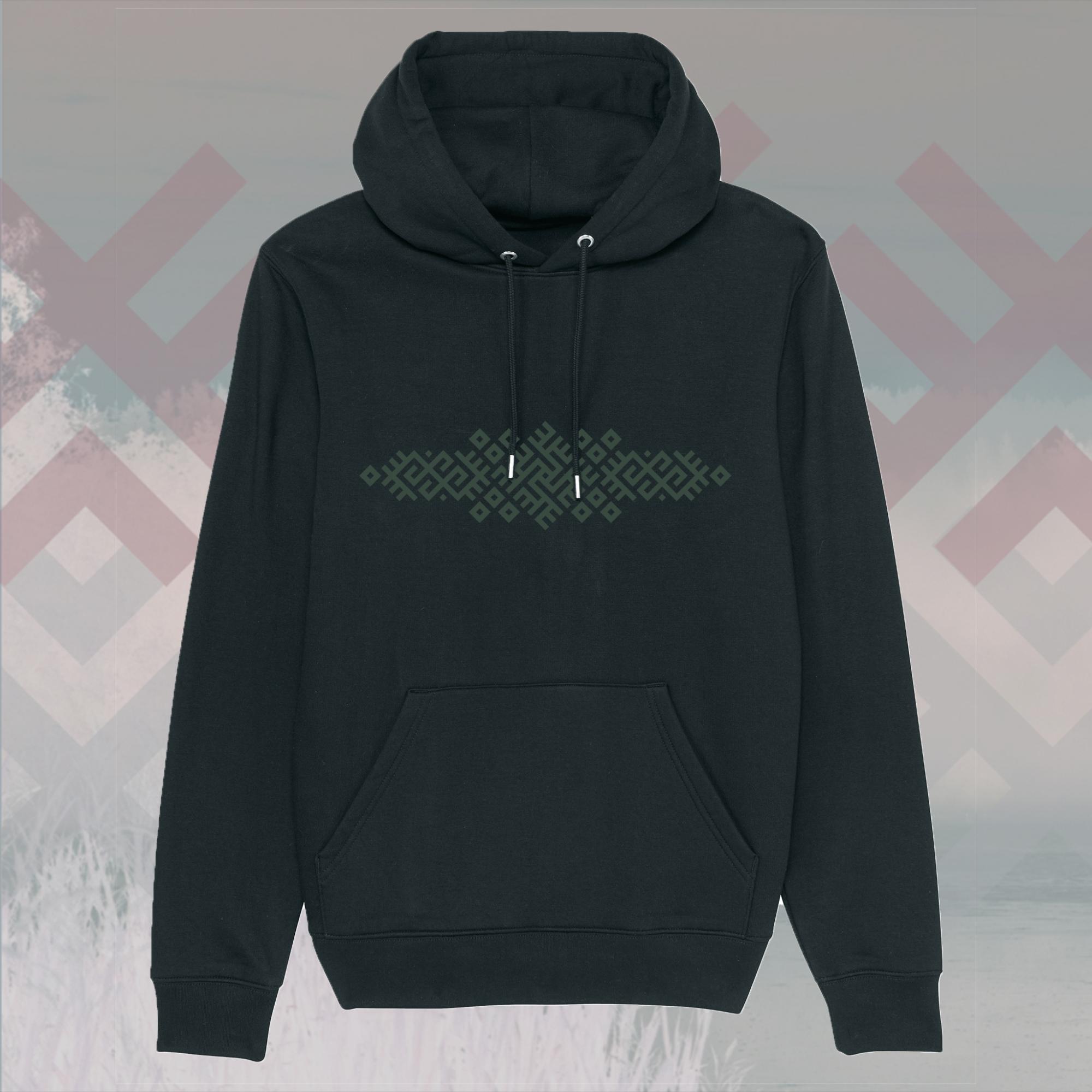 Baltiškų ženklų džemperis: Perkūno kryžius (unisex)